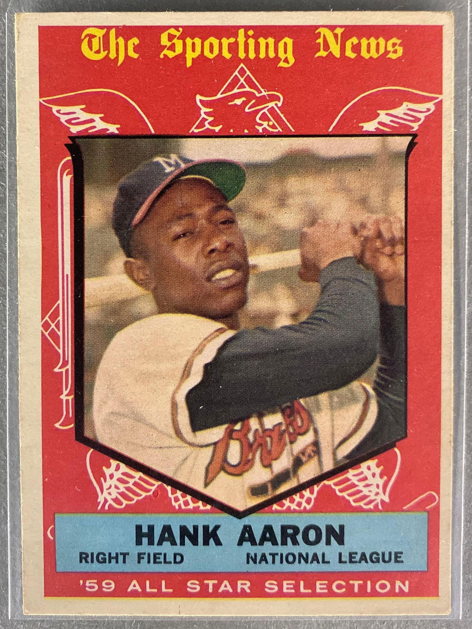 1959 Topps All-Star Hank Aaron #561: EX - EX+