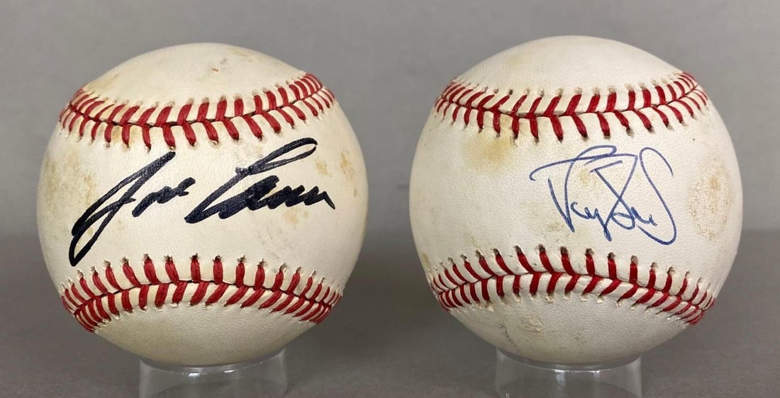 2 - Jose Canseco and Darryl Strawberry Signed Baseballs (1 of 2)