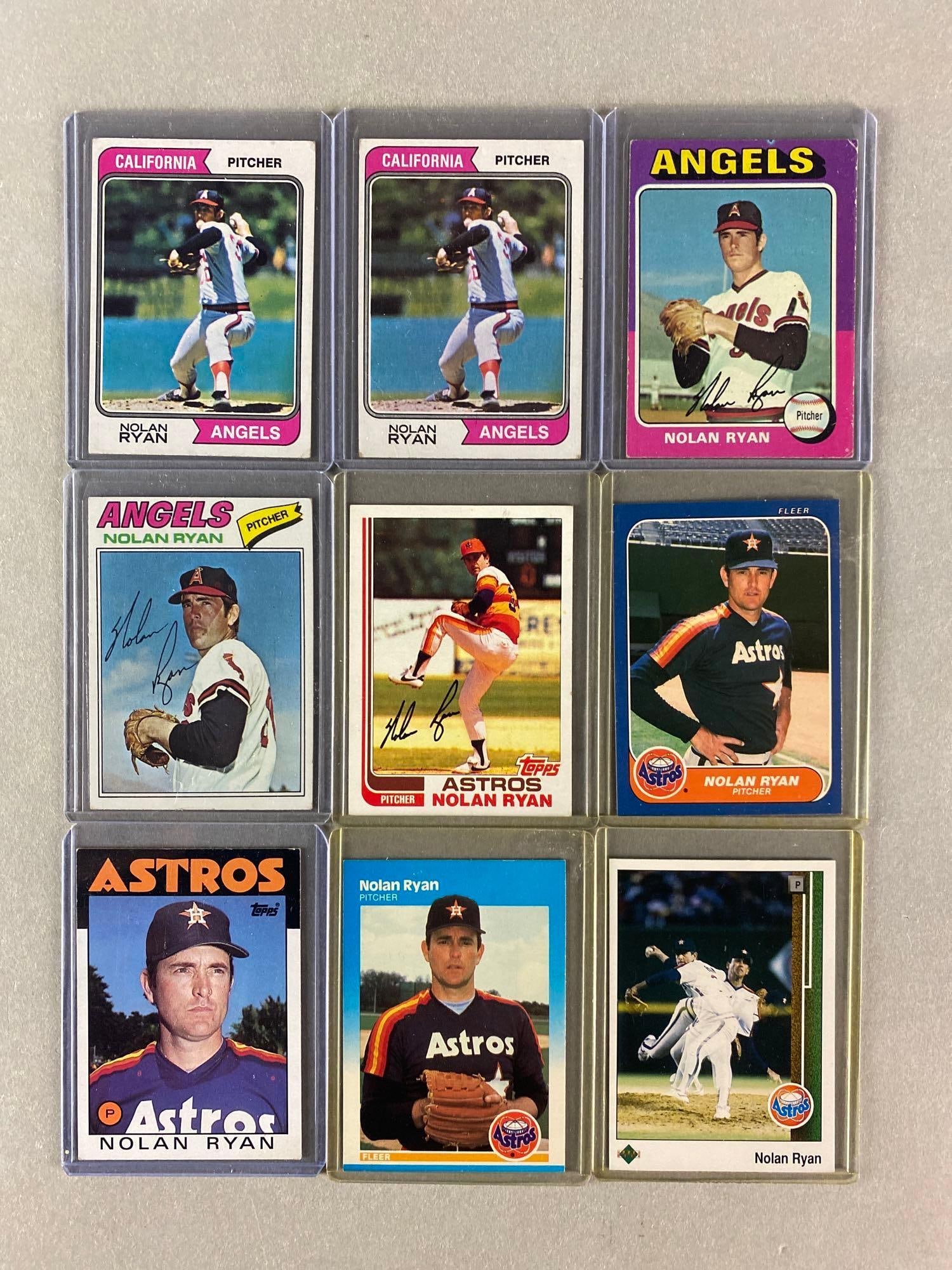 9 -1974 - 91 Nolan Ryan Cards (1 of 2)