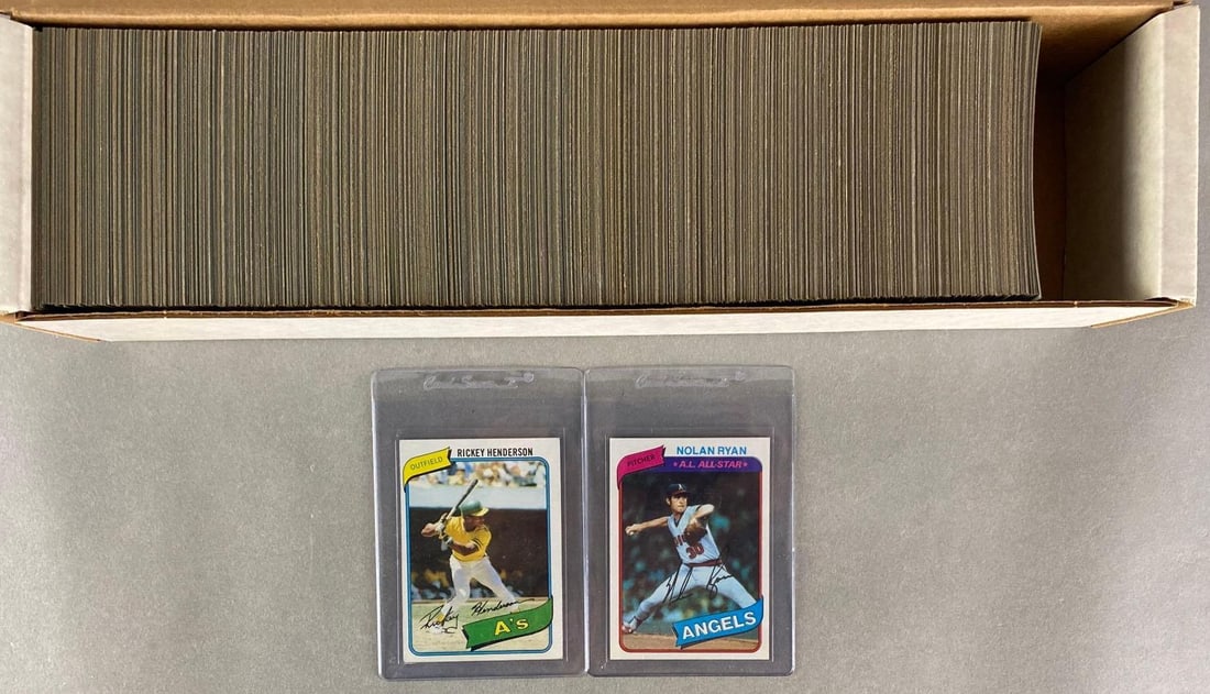 1980 Topps Baseball Complete Set (1 of 2)