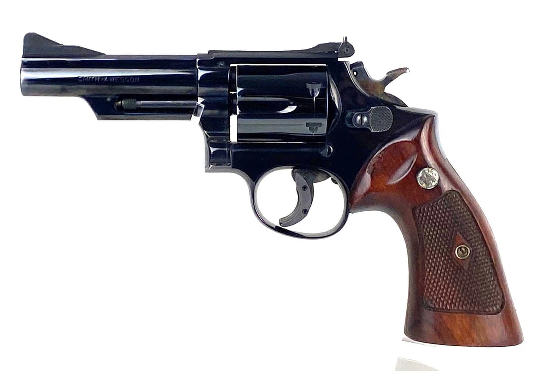 Smith and Wesson Mod. 19-2 .357 Magnum Revolver: SN - K650635, Includes Holster, 4 inch Barrel.