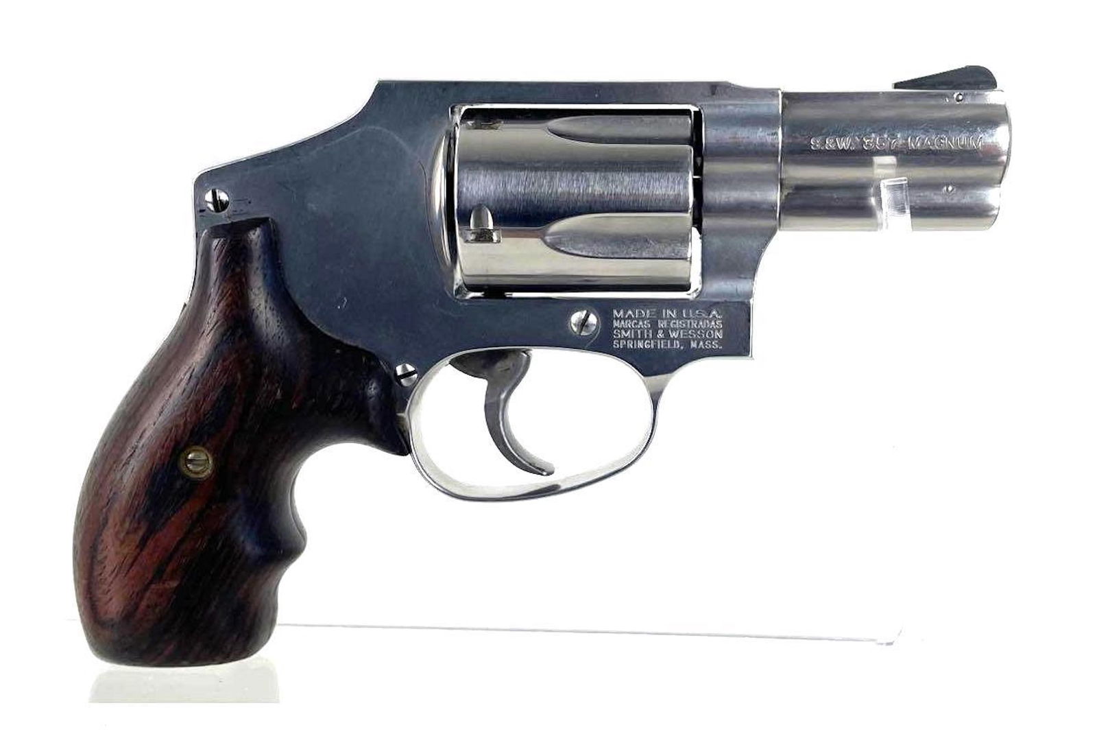 Smith and Wesson Model 640-1 .357 Magnum Revolver: SN - CDL0861. Stainless Steel Finish, 2 1/8 inch barrel. Includes case