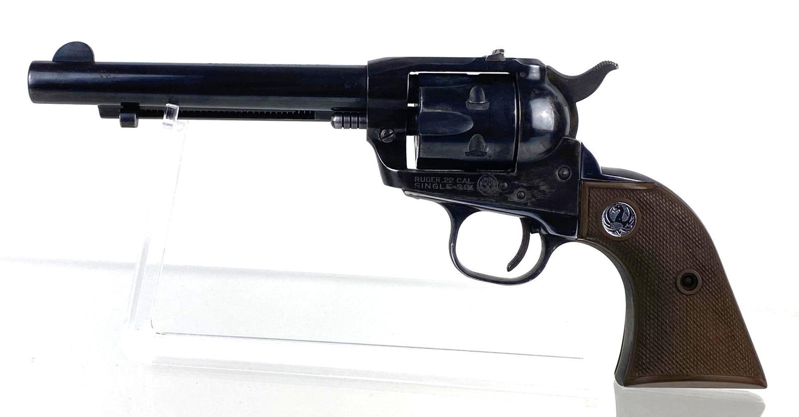 Ruger Single-Six .22 Cal. Revolver: SN - 83432, 5 1/2 inch Barrel.