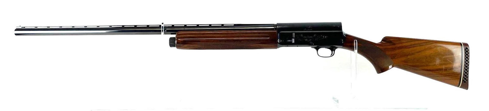 Belgium Browning A5 Magnum 12 GA Semi-Auto Shotgun: SN - 71V 87227. Made in Belgium, Vented ribbed 29 1/2 inch barrel , 3 inch shells