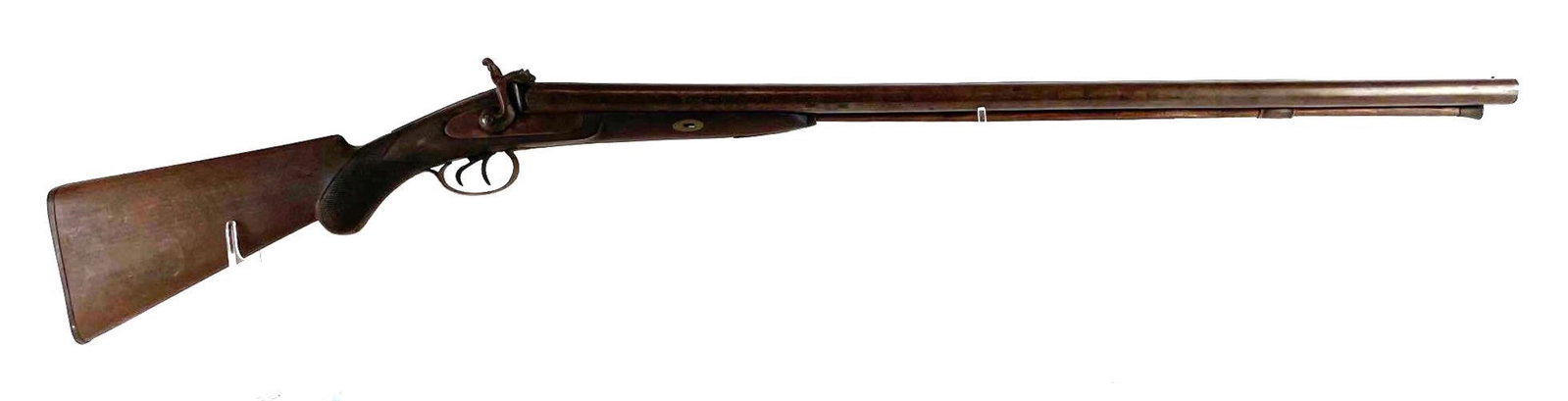 W. Richards Cap and Ball Double Barrel Shotgun: SN - N/A . 32 inch barrel