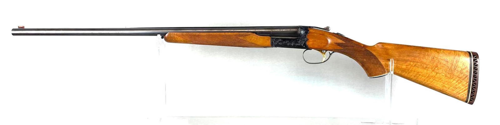 SKB Ithaca Youth Model 200E 20 GA Double Barrel Break Action Shotgun: SN - R 257733. 3 inch shell, 25 1/2 inch barrel. Made in Japan