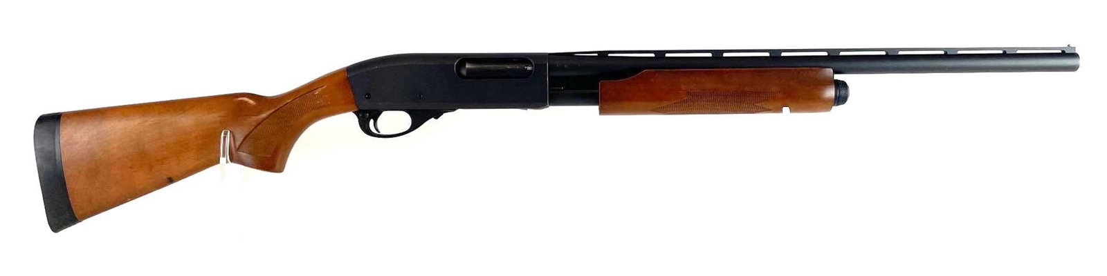 Remington 870 Express Magnum 20 GA Pump Action Shotgun: SN - B138336U. 2 3/4 or 3 inch shells, 21 inch vented ribbed barrel