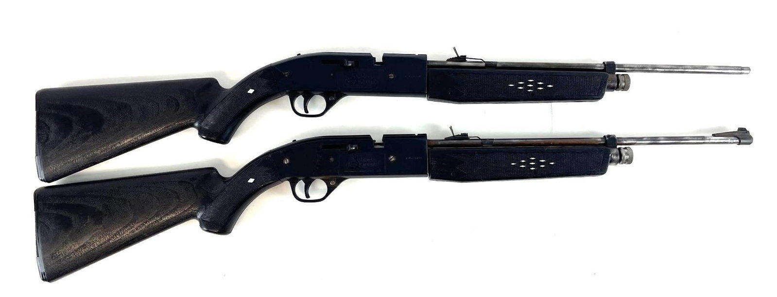 Group of 2 Crosman Model 782 Black Diamond Air Rifles: SN - 694514654, and SN - 694514663