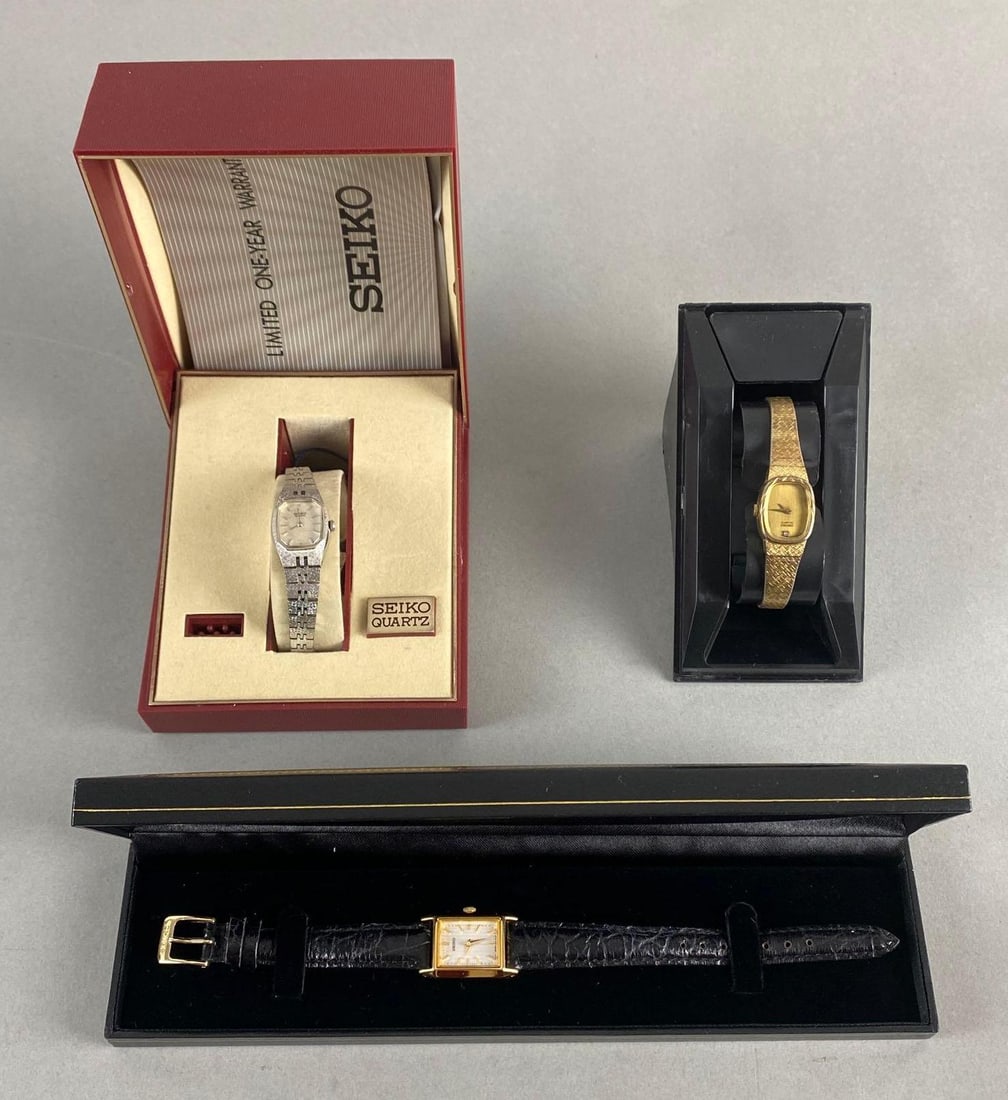 Group of 3 Womens Seiko Quartz Watches (1 of 6)