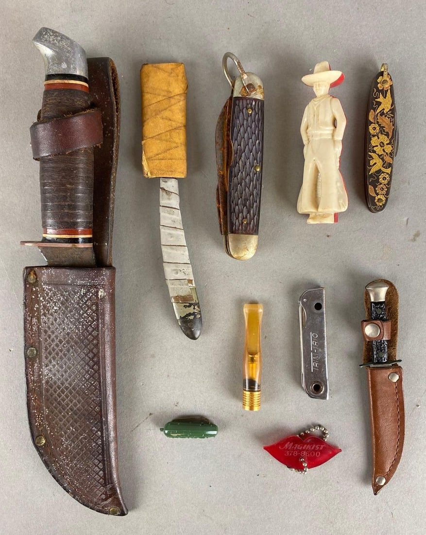 Group of 10 Knives and More (1 of 2)