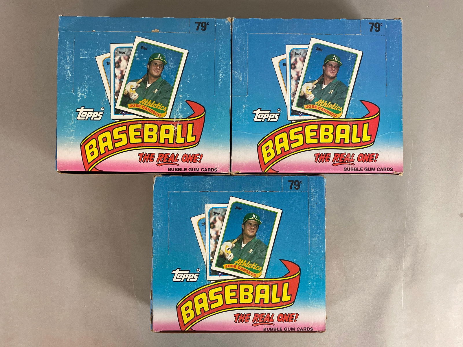 3 - 1989 Topps Baseball Cello Boxes (1 of 6)