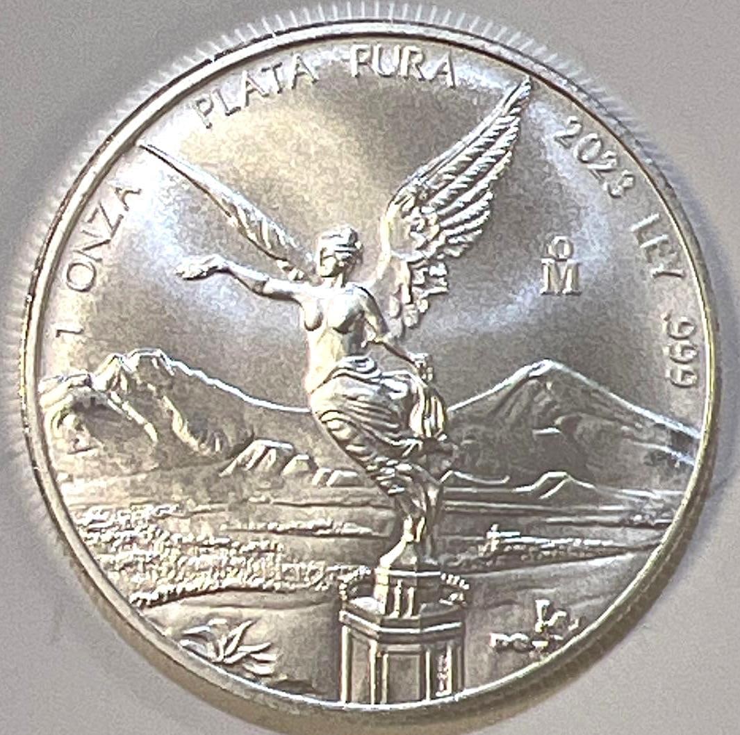 2023 Mexico Libertad 1 oz .999 Silver Round (1 of 2)