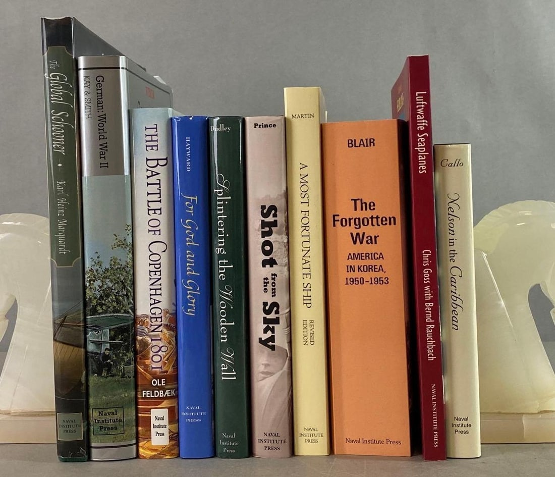 Group of 10 Assorted Military Books (1 of 4)