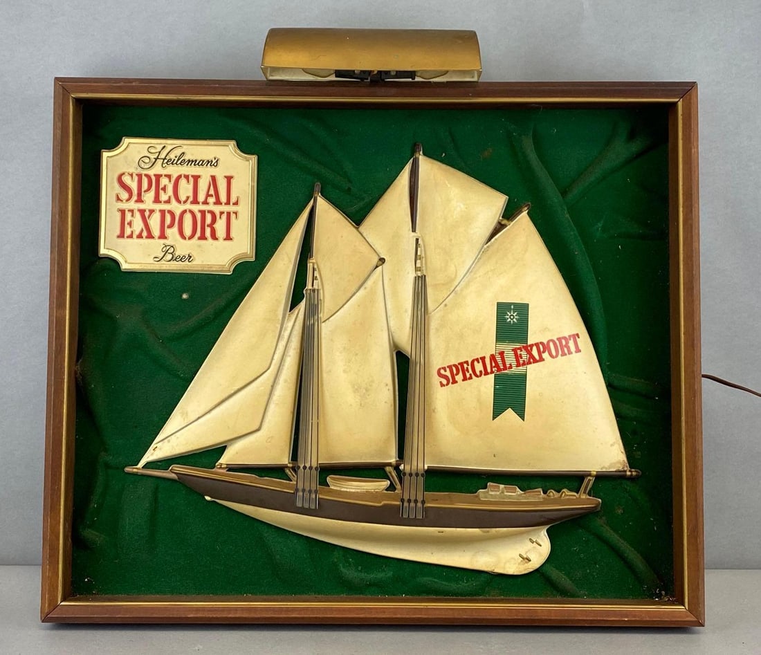 Heilemans Special Export Beer Light Up Advertising Sign (1 of 4)