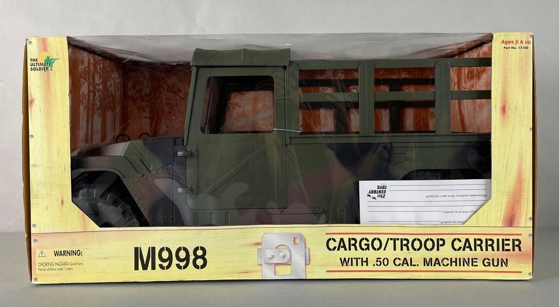 ミリタリー 21st Century Toys M998 TROOP CARRIER 1/18 21st Century Toys 'M998 Humvee (Soft Top) Cargo / Troop