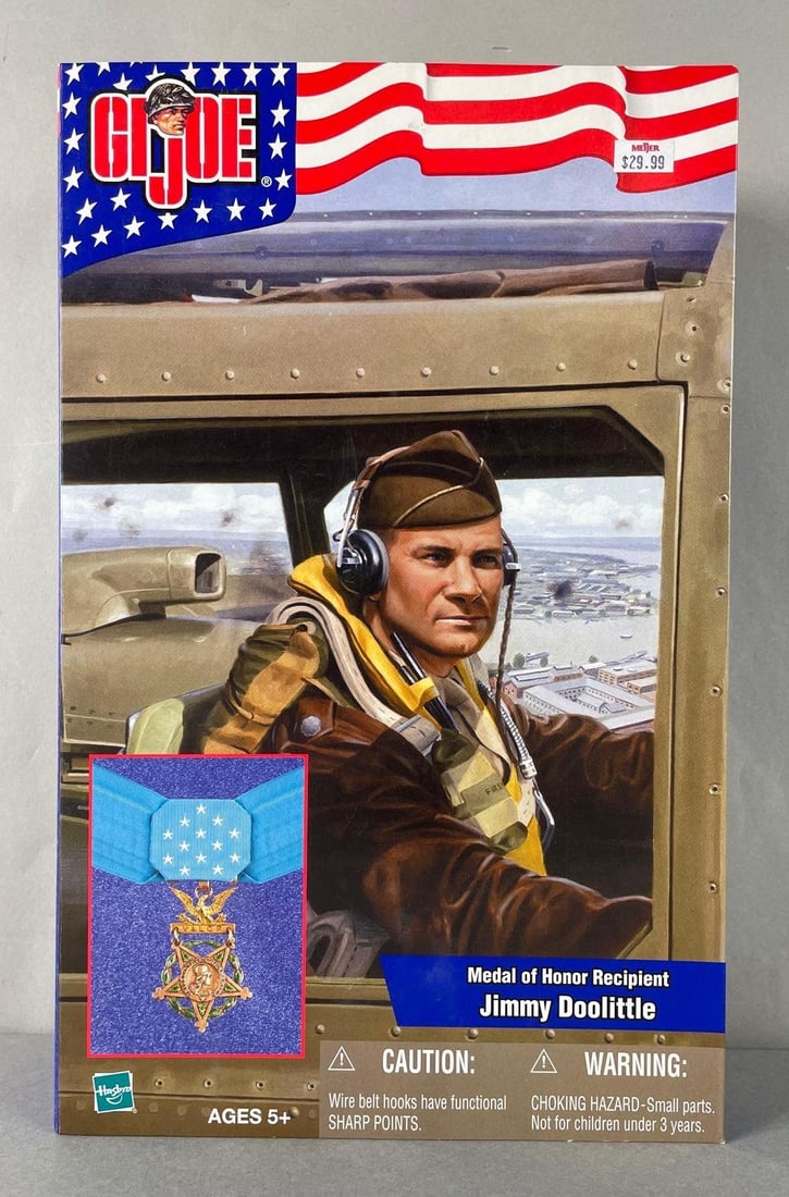 Hasbro G.I. Joe Medal of Honor Recipient Jimmy Doolittle Action Figure: 12 inch, original packaging