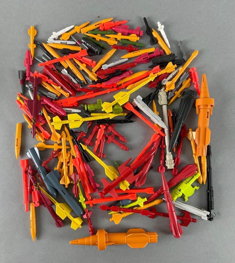 Group of 130+ 1980s Hasbro G.I. Joe Missiles (1 of 3)