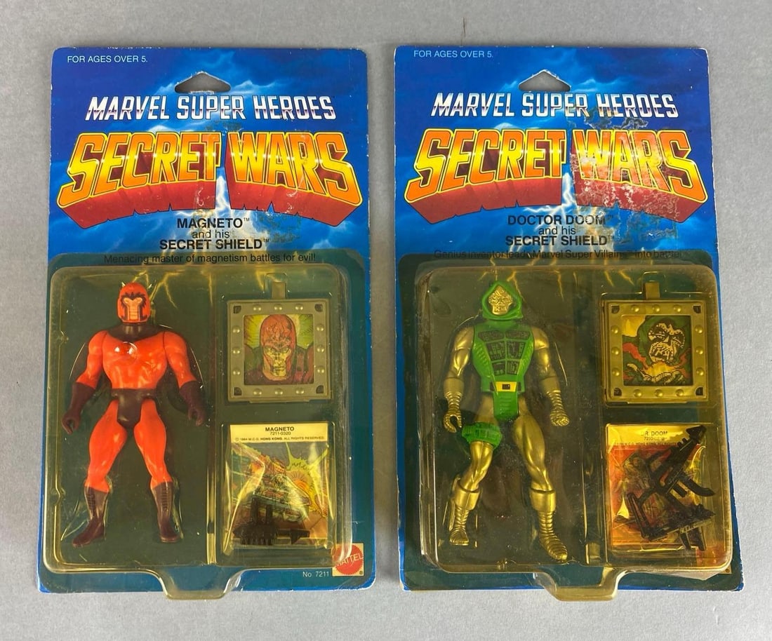Group of 2 1984 Mattel Marvel Super Heroes Secret Wars (1 of 2)