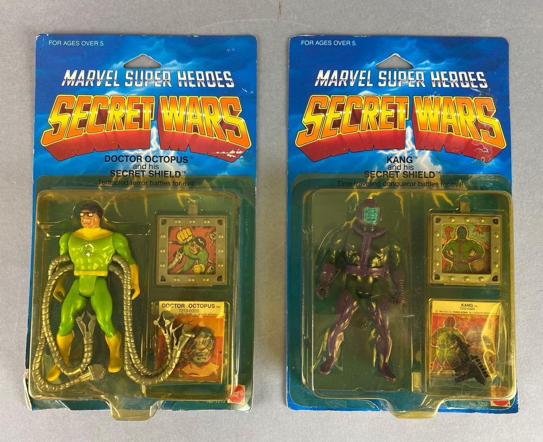 Group of 2 1984 Mattel Marvel Super Heroes Secret Wars (1 of 2)