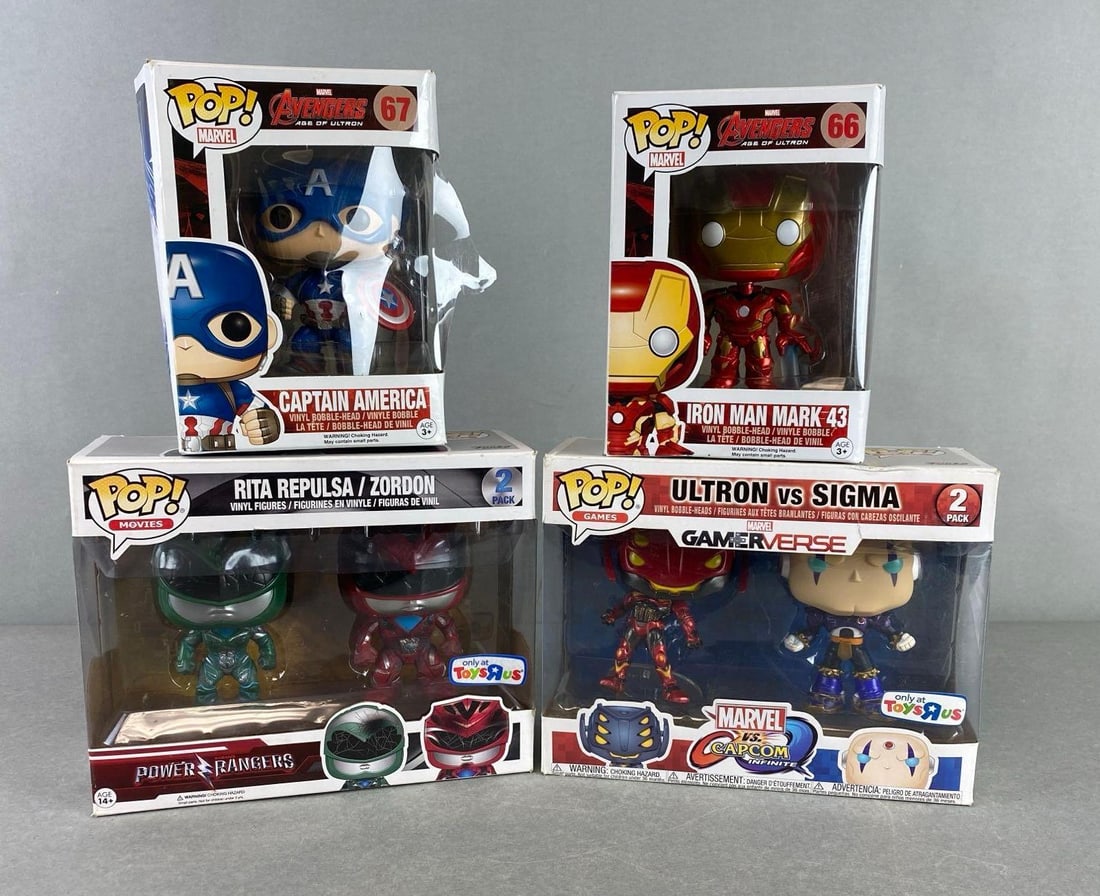 Group of 4 Funko Pops (1 of 2)