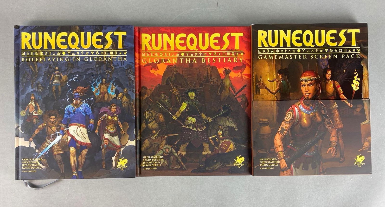 2018 Runequest Roleplaying in Glorantha Hardcover Books (1 of 8)