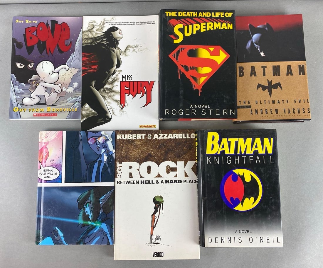 Group Of 7 Assorted Comicbook Books and more (1 of 3)
