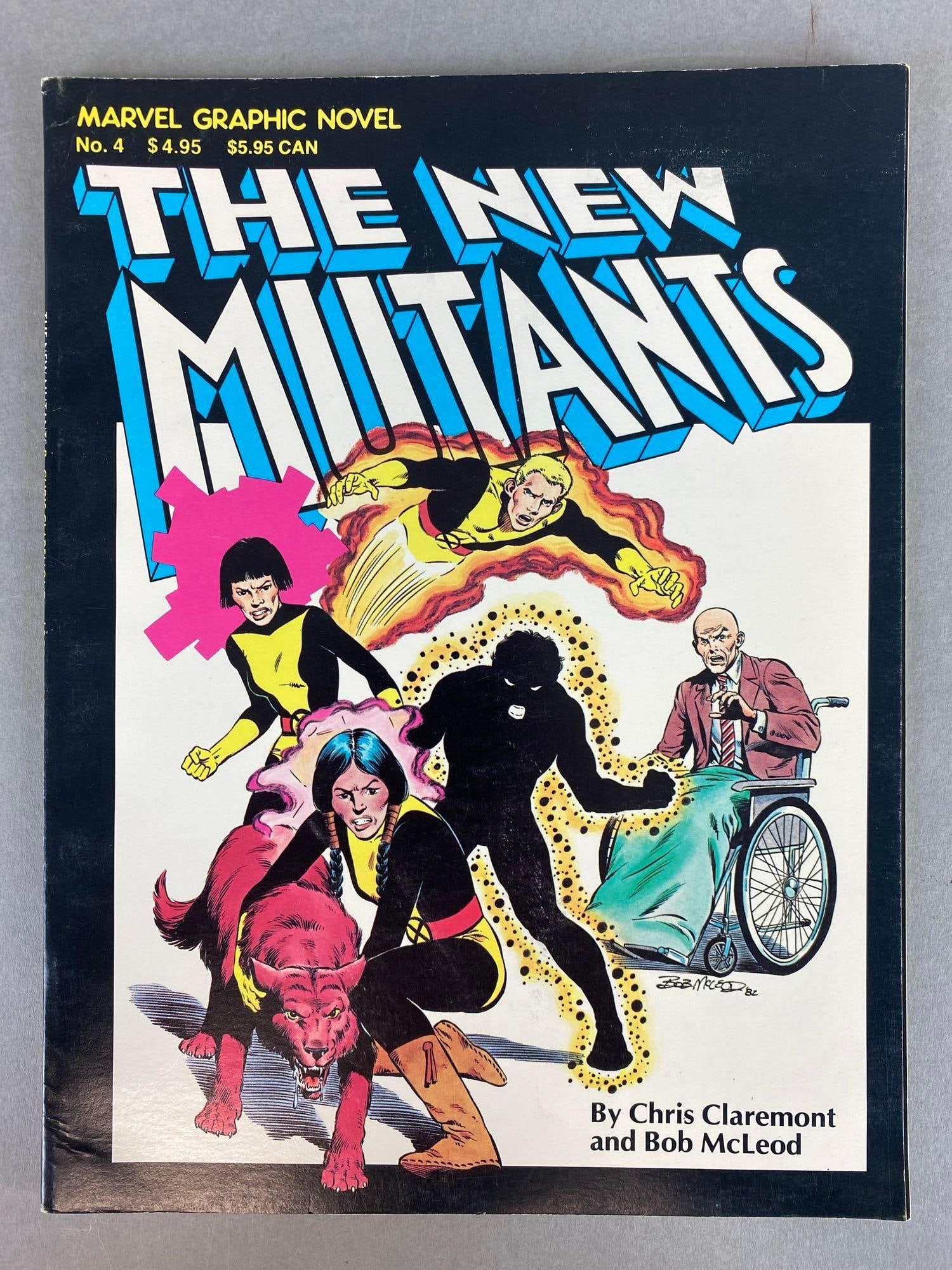 Marvel Comics Graphic Novel, The New Mutants, No. 4 (1 of 7)