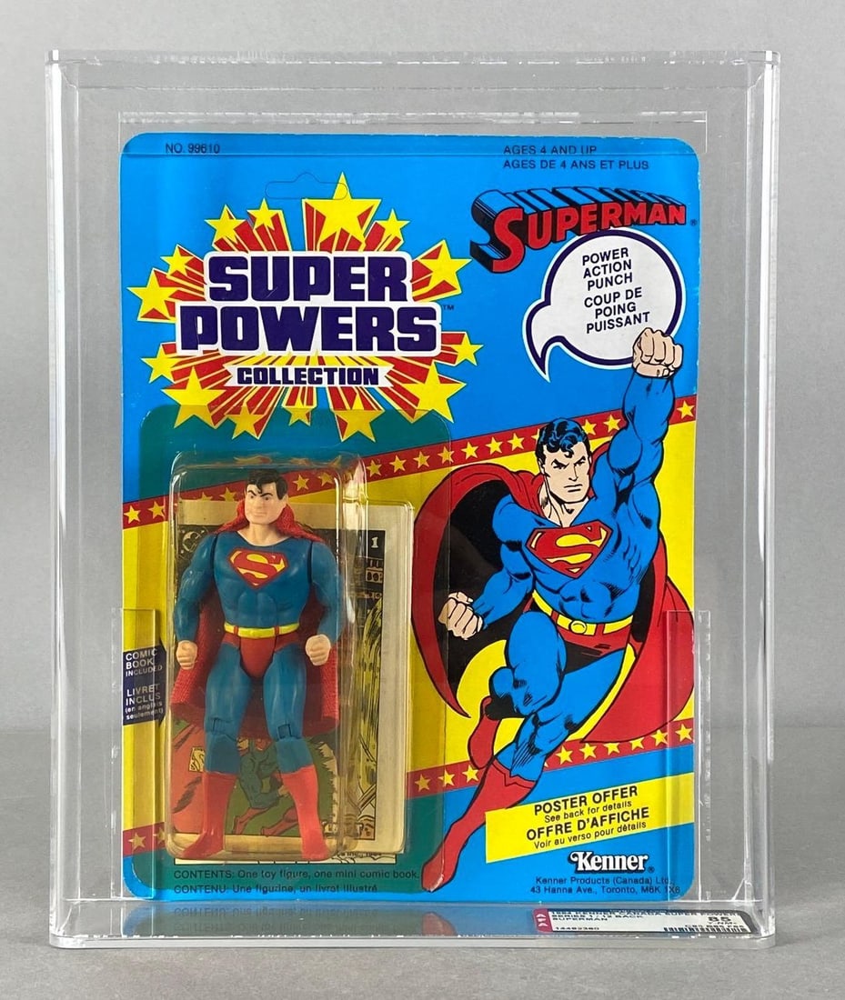 1984 Kenner Canada Super Powers Graded Superman Action Figure (1 of 4)