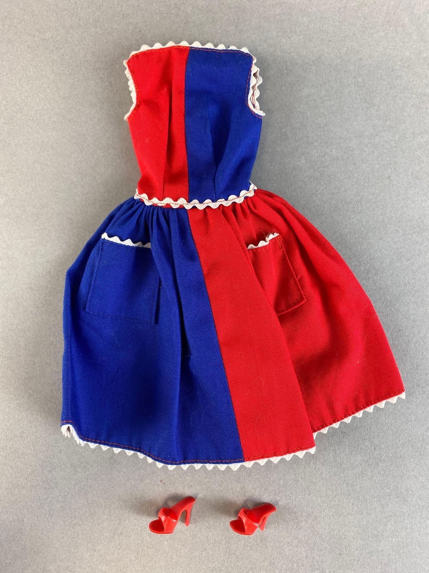 Vintage Mattel Barbie Fancy Free Fashion Outfit (1 of 2)