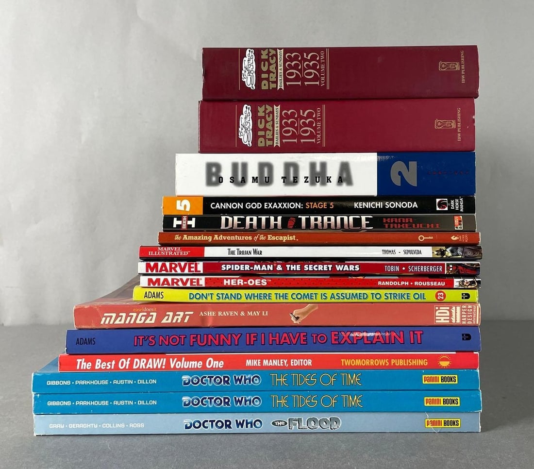 Group of 16 Manga and Trade Comic Books (1 of 3)