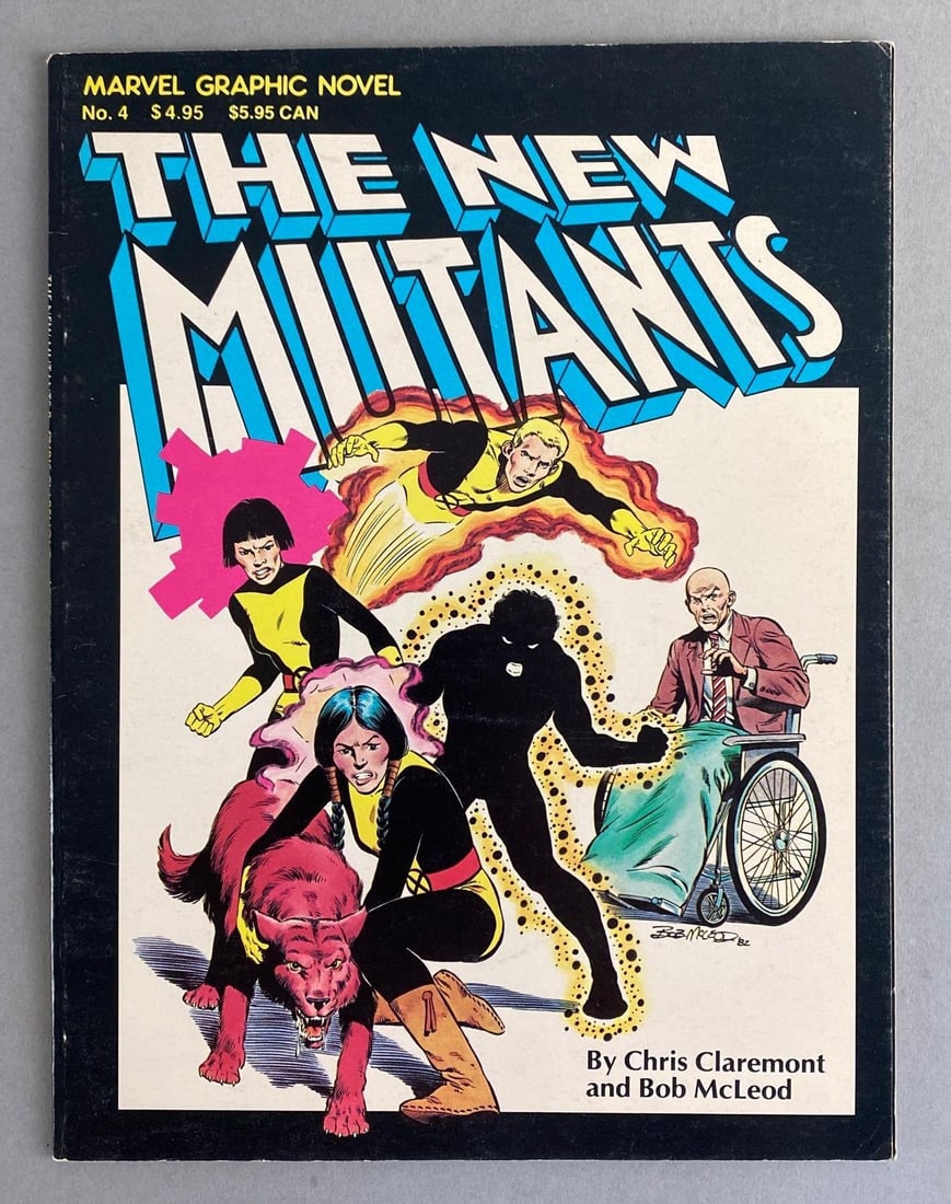 Marvel Comics The New Mutants No. 4 Graphic Novel (1 of 7)