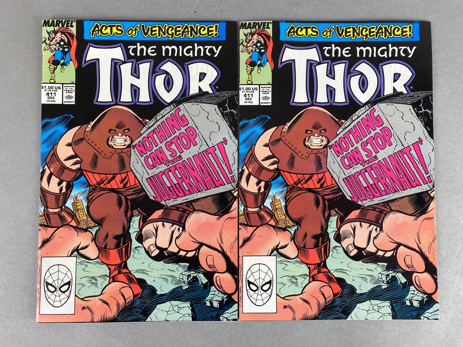 Group of 2 Marvel Comics The Mighty Thor No. 411 (1 of 10)