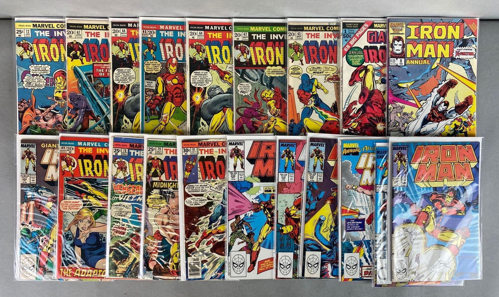 Group of 20+ Marvel Comics Iron Man Assorted Comics (1 of 4)