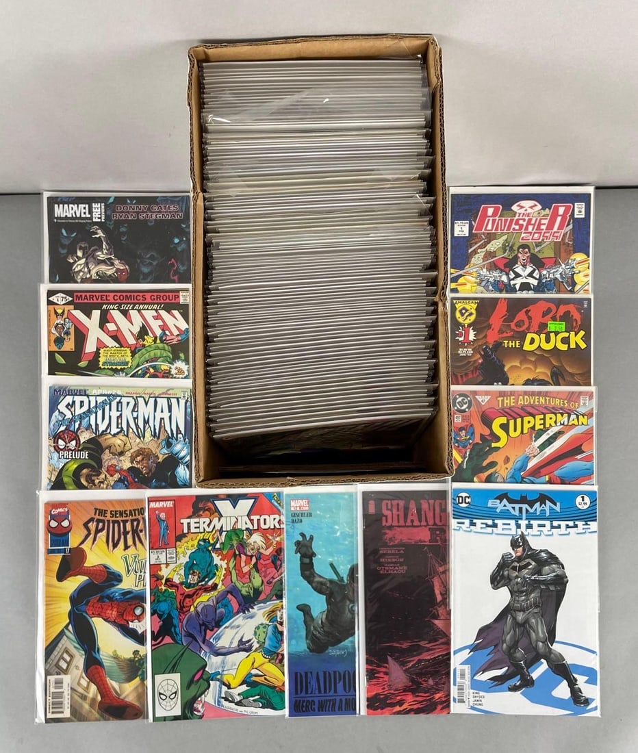 Short Box of 110+ Marvel / DC / Image Comic Books (1 of 4)