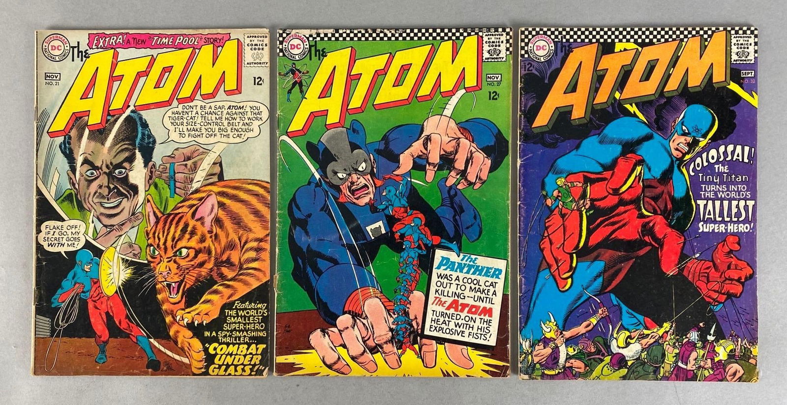 Group of 3 DC The Atom Comic Books (1 of 7)