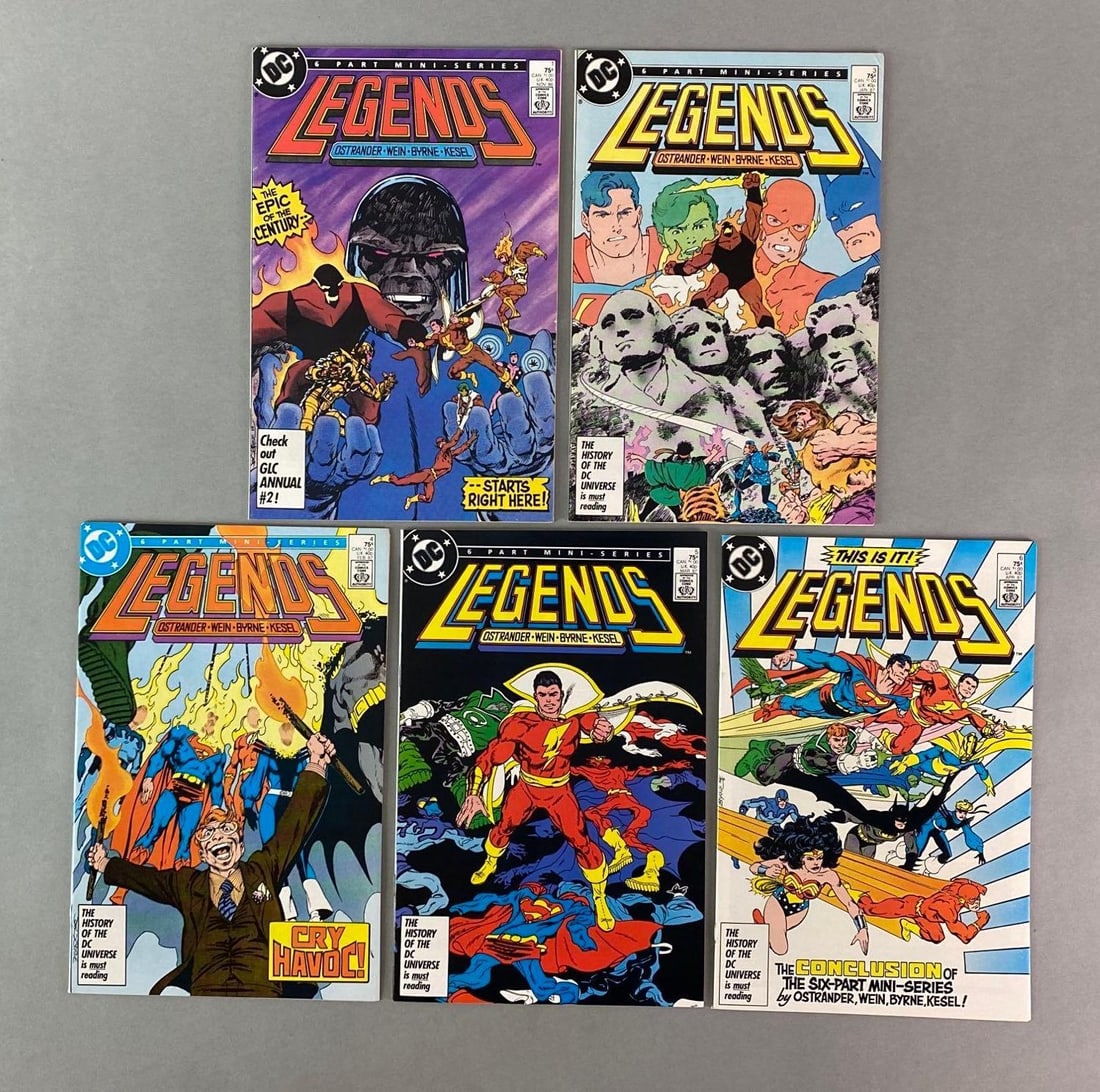 Group of 5 DC Legends Comic Books (1 of 4)