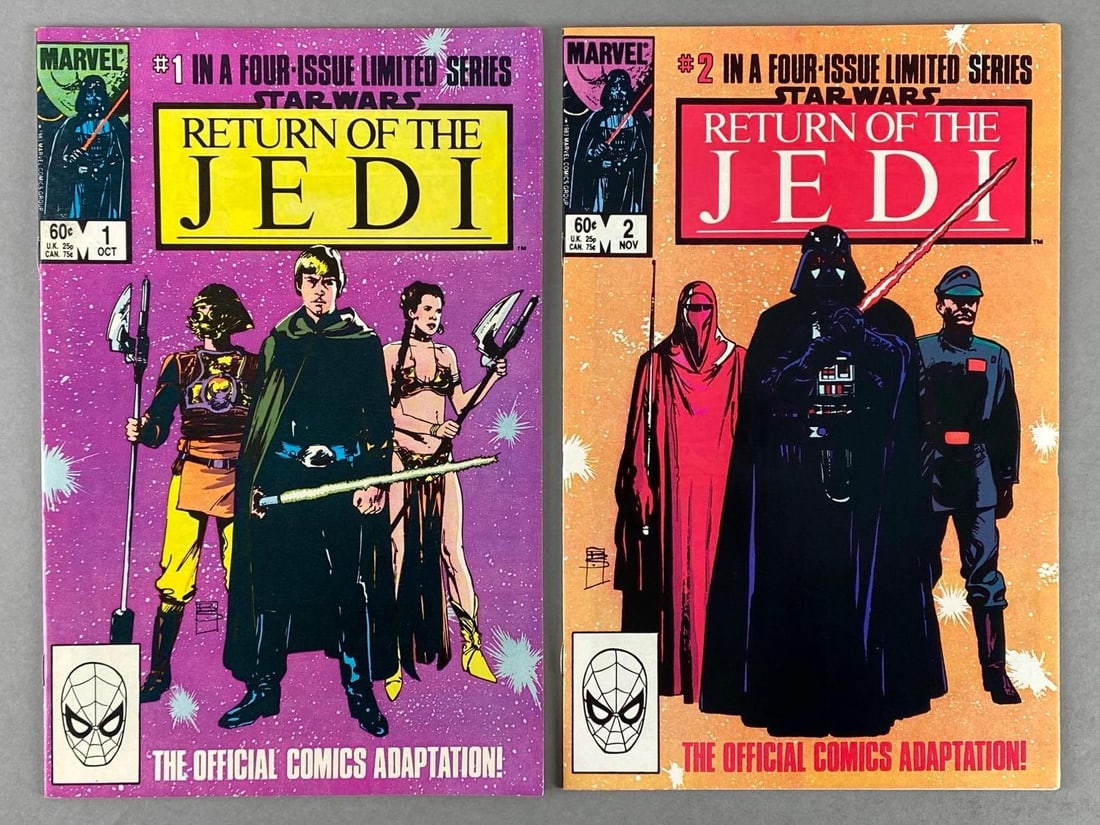 Group of 2 Marvel Star Wars Return of the Jedi Comic Books (1 of 10)