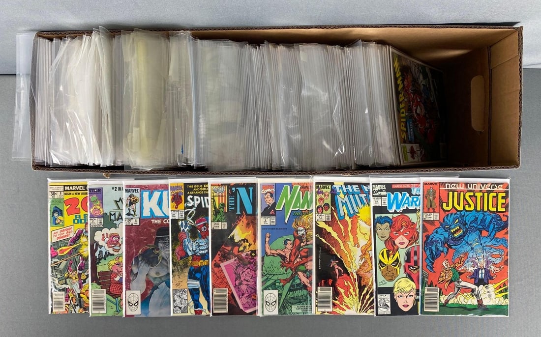 Long Box of Assorted Marvel/Star Comic Books (1 of 3)
