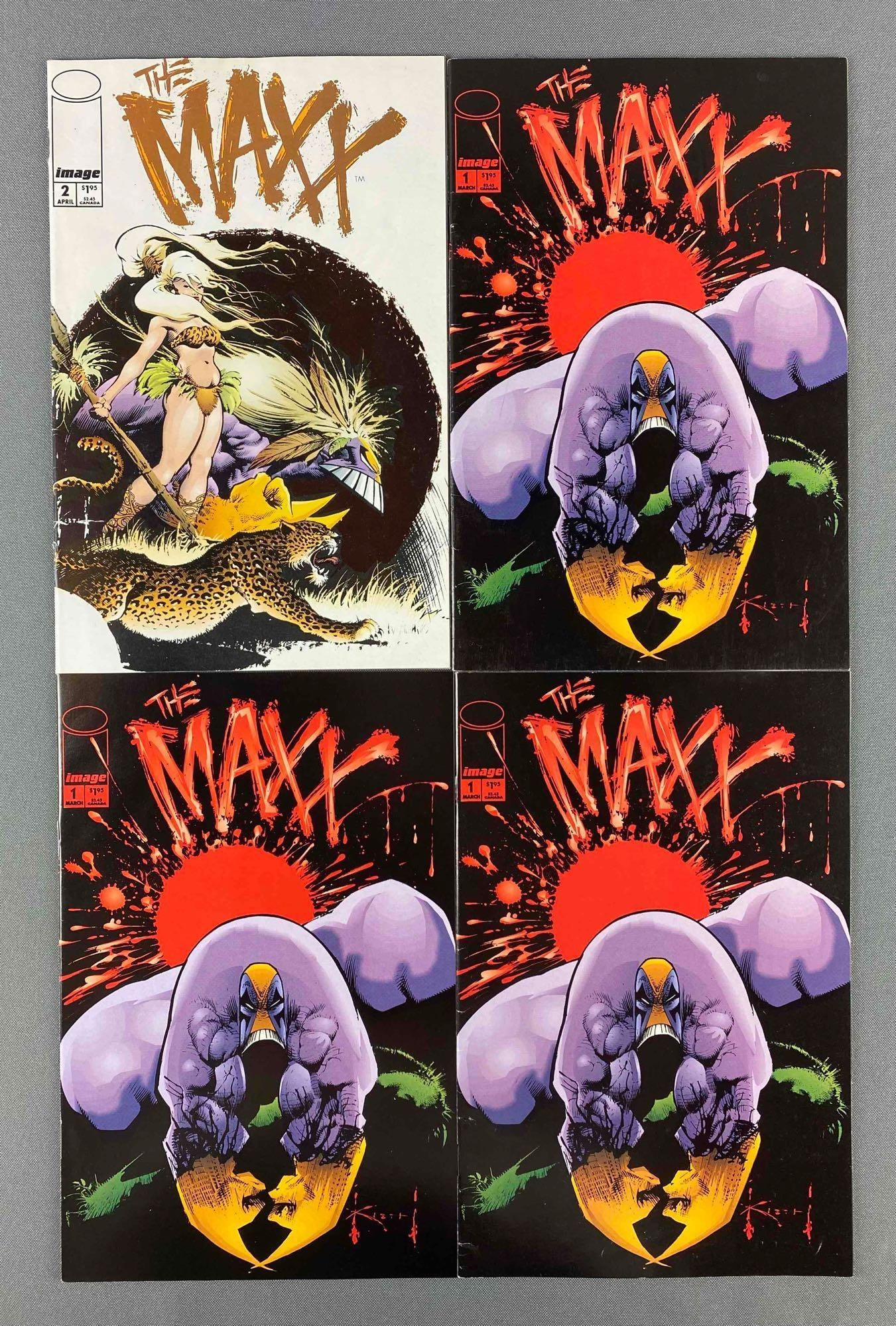 Group of 4 Image Comics The Maxx Comic Books (1 of 12)