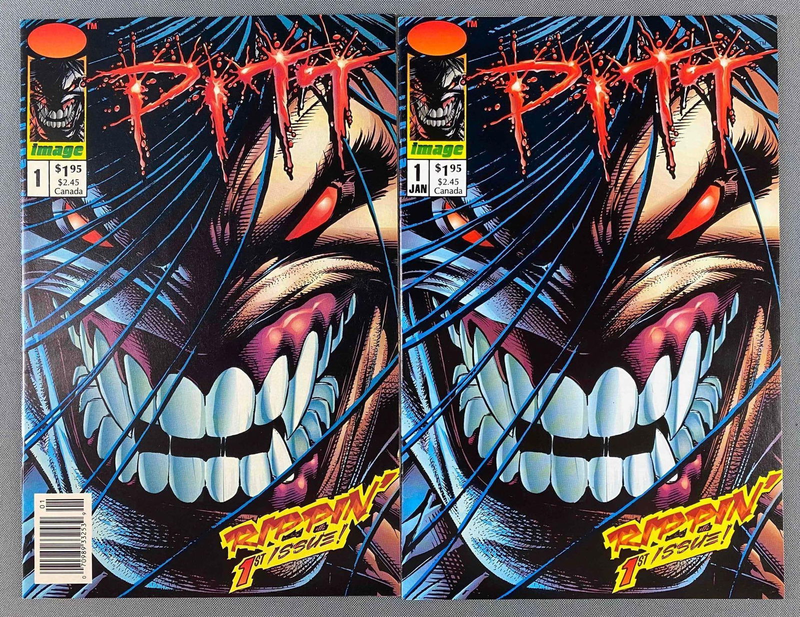 2 Malibu Comics Pitt No. 1 (1 of 9)
