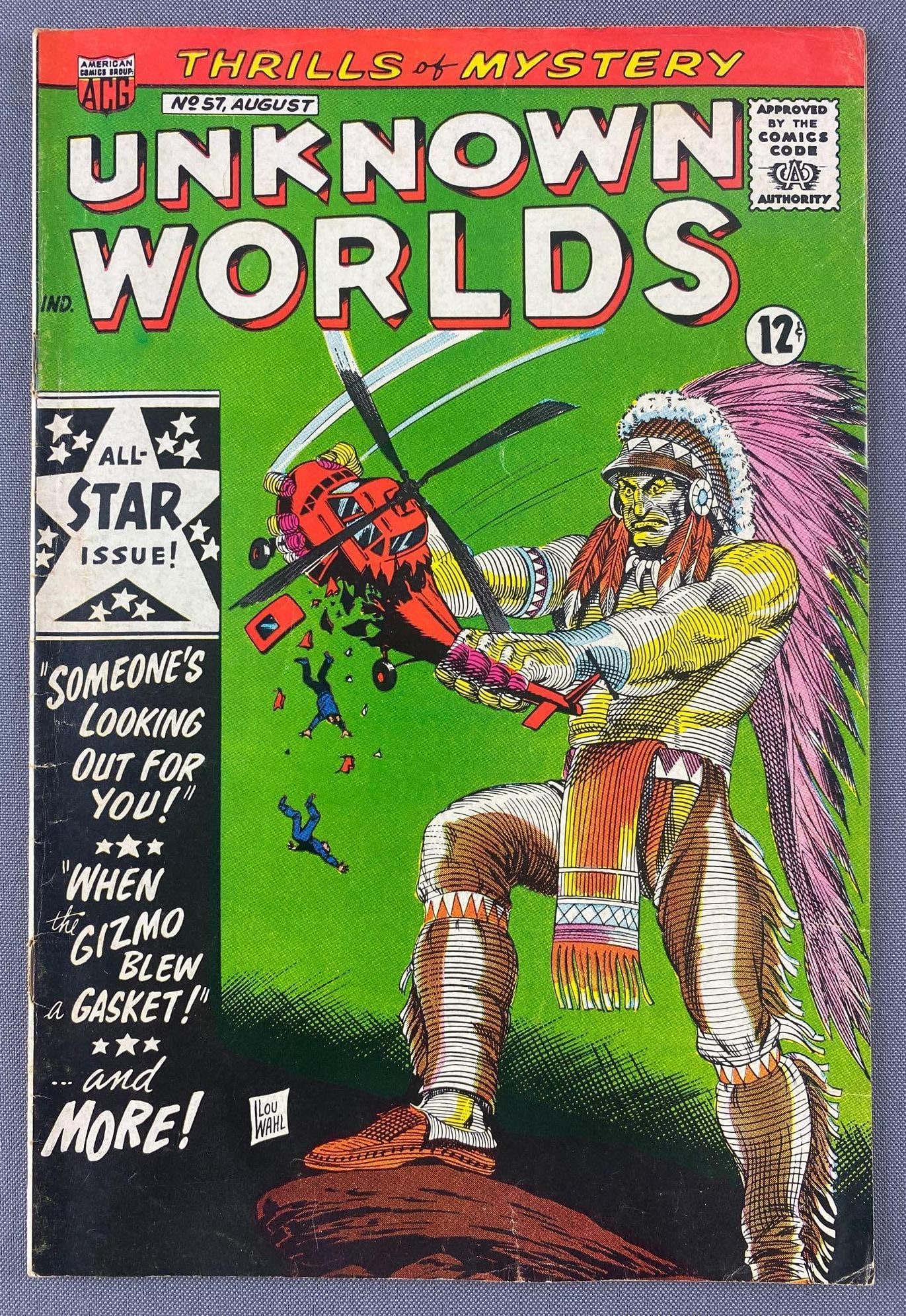 Group of 6 American Comics Group Unknown Worlds Comic Books (1 of 20)