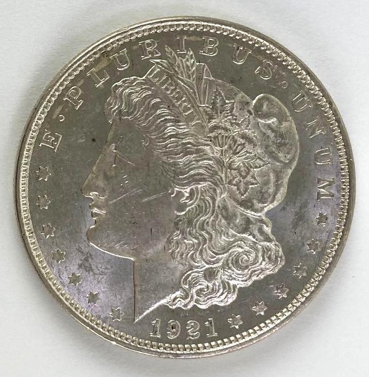 1921 P Morgan Silver Dollar (1 of 2)