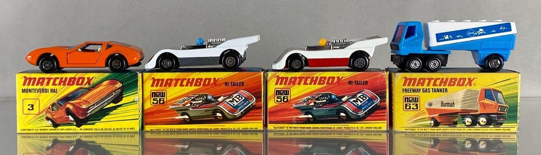 Group of 4 Matchbox Superfast Die-Cast Vehicles (1 of 8)