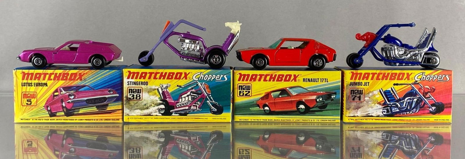 Group of 4 Matchbox Die-Cast Vehicles (1 of 7)