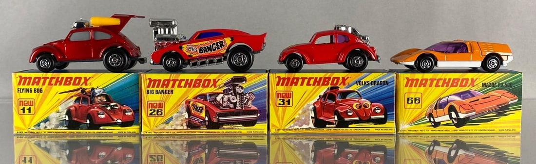 Group of 4 Matchbox Superfast Die-Cast Vehicles (1 of 7)