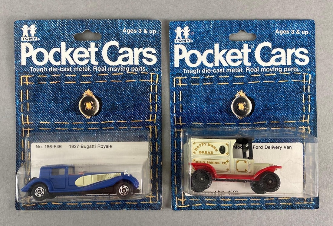 Group of 2 Tomy Pocket Cars Die-Cast Vehicles (1 of 4)