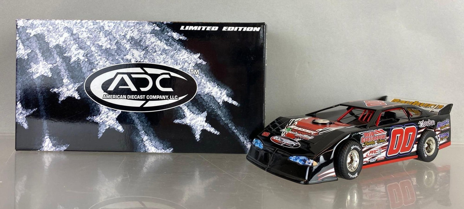 ADC Limited Edition Randy Korte No. 00 Dirt Late Model Car (1 of 6)