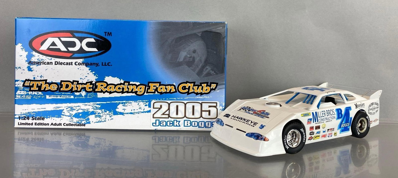 ADC Limited Edition Jack Boggs No. B4 Dirt Late Model Car (1 of 6)