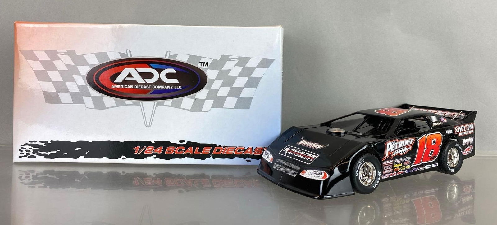 ADC Limited Edition Shannon Babb No. 18 Dirt Late Model Car (1 of 6)