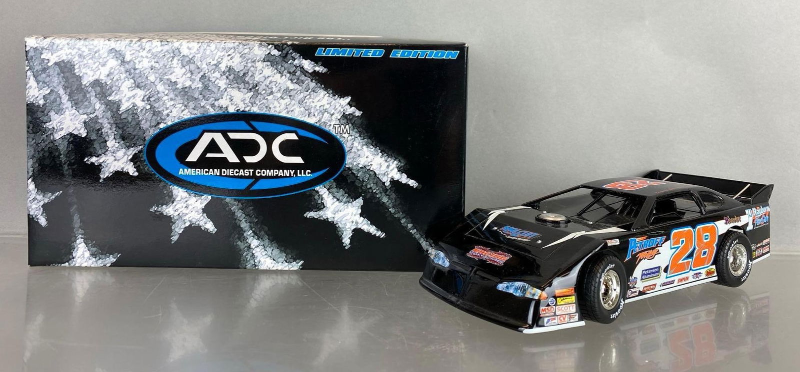 ADC Limited Edition Dennis Erb Jr. No.28 Dirt Late Model Car (1 of 6)